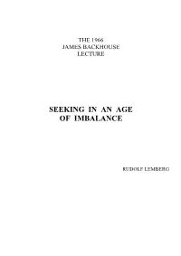1966 Lecture
