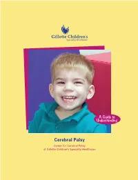 A Guide to Understanding Cerebral Palsy