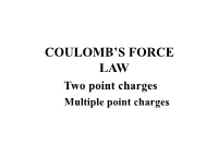 Coulomb's Force