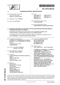 Efficient Synthesis of Chelators for Nuclear