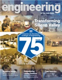 Engineering at San Jose State University, Spring 2021