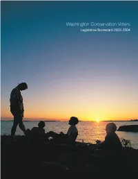 Legislative Scorecard 2003-2004 Table Ofcontents