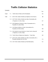 Traffic Collision Statistics