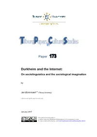 Paper Durkheim and the Internet