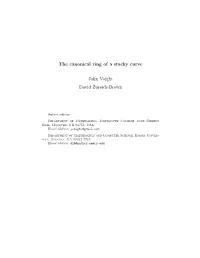 The Canonical Ring of a Stacky Curve John Voight David Zureick-Brown