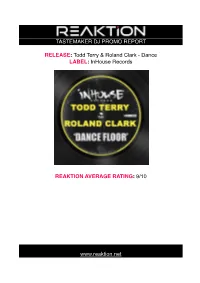Todd Terry & Roland Clark