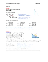 Trig Ratios in Right Triangles