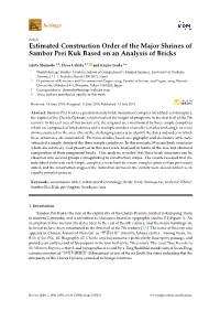 Estimated Construction Order of the Major Shrines of Sambor Prei Kuk Based on an Analysis of Bricks