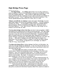 High Bridge Press Page