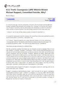 9/11 Truth: Courageous LAPD Whistle-Blower Michael Ruppert, Committed Suicide, Why?