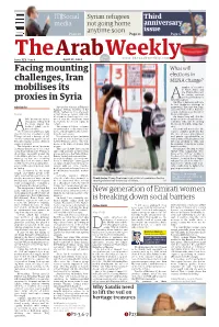 Facing Mounting Challenges, Iran Mobilises Its Proxies in Syria