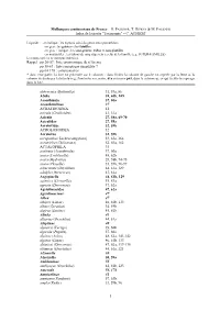 G. FALKNER, T. RIPKEN & M. FALKNER Index De La
