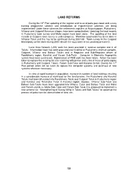 Land Reforms