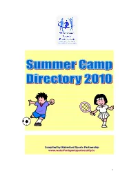 Additional Camp Details 8