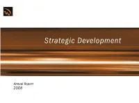 Annual Report 2008 Contents