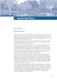 Chapter 5. Australian Capital Territory