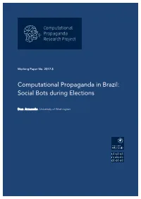 Computational Propaganda in Brazil: Social Bots During Elections
