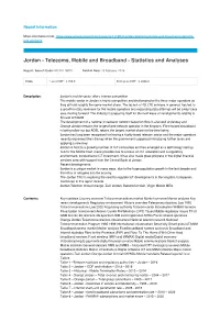 Jordan-Telecoms-Mobile-And-Broadband-Statistics- And-Analyses