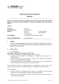 Minutes of Otago Peninsula Community Board