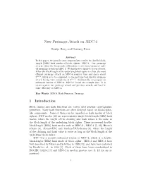 New Preimage Attack on MDC-4