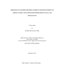 The Role of Constrictor Prostanoids in the Development Of