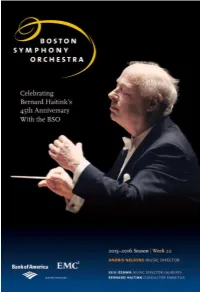 Bernard Haitink 59 Murray Perahia