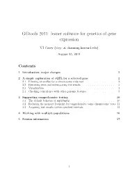 Ggtools 2011: Leaner Software for Genetics of Gene Expression