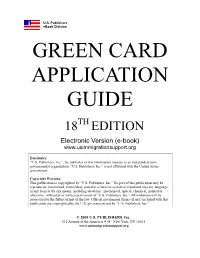Green Card Application Guide