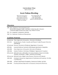 Scott Fabius Kiesling