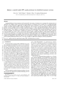 Sphynx: a Parallel Multi-GPU Graph Partitioner for Distributed-Memory Systems
