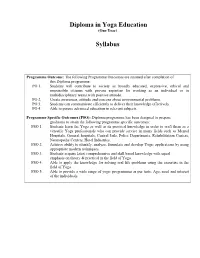 Anatomy and Physiology of Yogic Practices