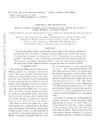 Arxiv:2007.04414V1 [Astro-Ph.CO] 8 Jul 2020 Bution of Matter on Large Scales Is Inferred from Tion)