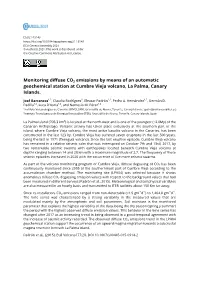 Monitoring Diffuse CO2 Emissions by Means of an Automatic Geochemical Station at Cumbre Vieja Volcano, La Palma, Canary Islands