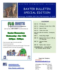 Newsletter Nov 7
