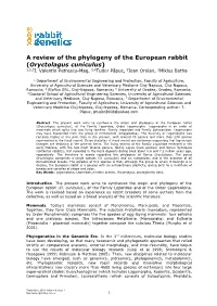 Oryctolagus Cuniculus) 1,2,3I