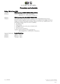 Procedure and Schedule
