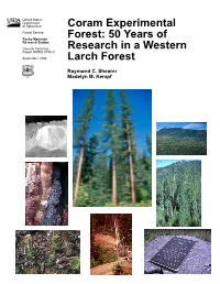 Coram Experimental Forest