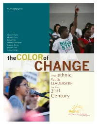 The Color of Change Possible and Giving Us the Space to Think About the Importance of Youth Within the Ecology of Social Change