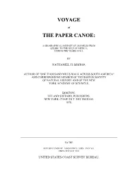 The Paper Canoe