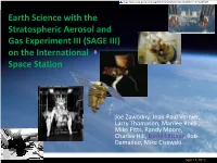 Upper Atmospheric Composition