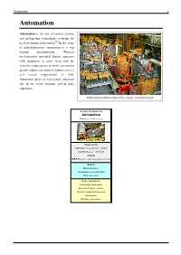 Automation 1 Automation
