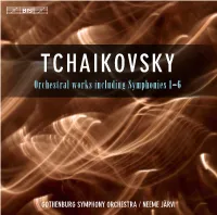 Tchaikovsky Tchaikovsky