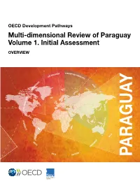 Multi-Dimensional Review of Paraguay Volume 1. Initial Assessment