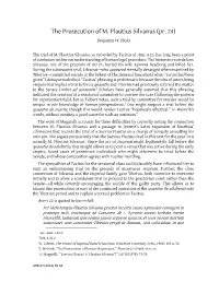 The Prosecution of M. Plautius Silvanus (Pr