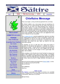 Chieftains Message