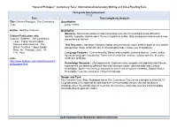 “General Prologue,” Canterbury Tales: Informational/Explanatory Writing and Close Reading Task Text Grade Band Placement