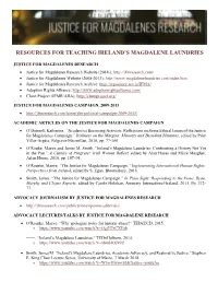 Resources for Teaching Magdalene Laundries.Pdf