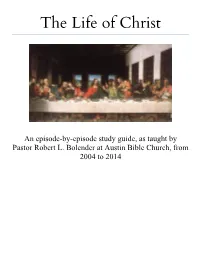 The Life of Christ Series Notebook