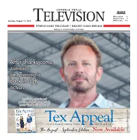 After Sharks Come Zombies: Ian Ziering Is Back in Syfy Action Now