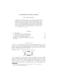 K-MOTIVES and KOSZUL DUALITY Contents 1. Introduction 1 2. Motivic Sheaves Apr`Es Cisinski–Déglise 3 3. Motives on Affinely S